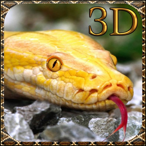 Real Snake Attack Simulator 3D – Hunt for wolf, elephant, tiger & survive in the jungle icon