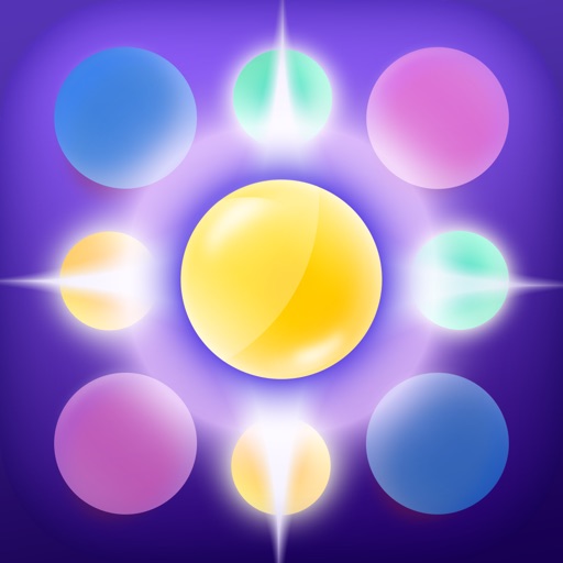 Dots Mania - Connect Two Spinny Dots and Brain Circle Icon