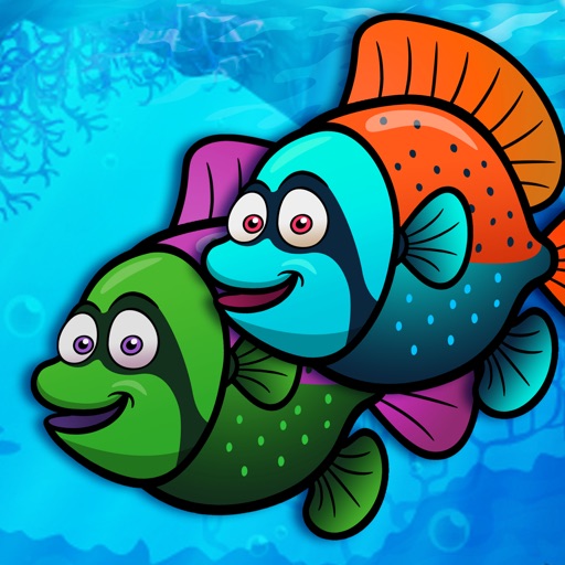 Splashy Orange 3D Fish Race - PRO - The Colorful Reef Water Dive Challenge