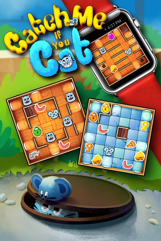 Catch Me If You Cat: Puzzle Game for Apple Watch screenshot 3