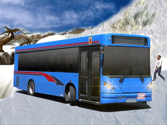 Offroad Snow Hill Bus Drive 3D -  Enjoy Tourist Driving Adventure 2016のおすすめ画像2