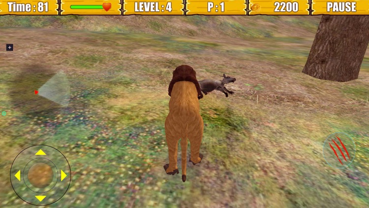 Wild Lion Simulator Game screenshot-1