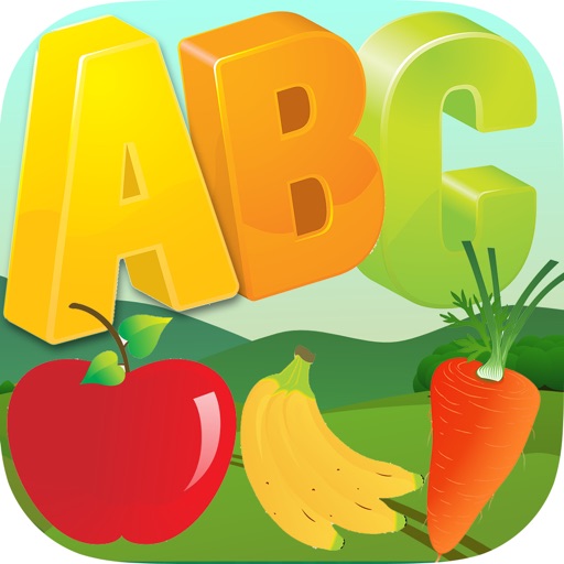 ABC Fruits Match Pairs : English Alphabet Swipe Game for Kid iOS App