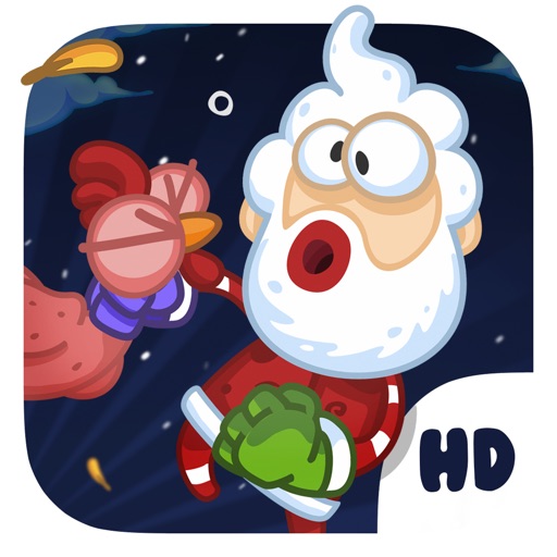 Mad Santa vs Evil Alien HD iOS App