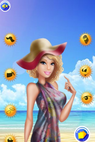 Bikini Dressup Game - Beach Beauty screenshot 3