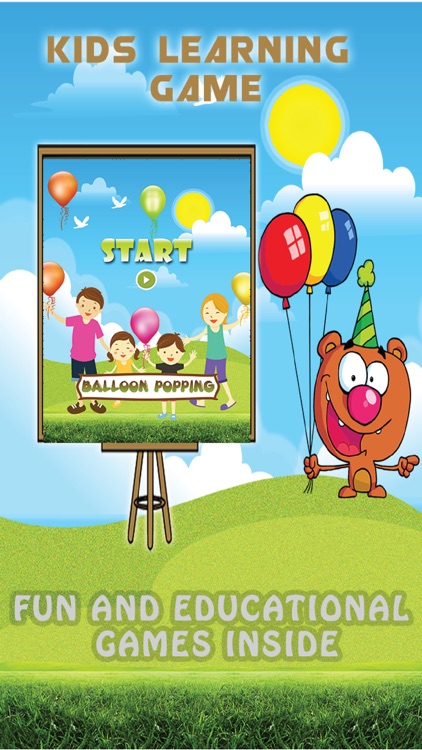 Balloon Popping - Preschool Alphabet Phonics Game