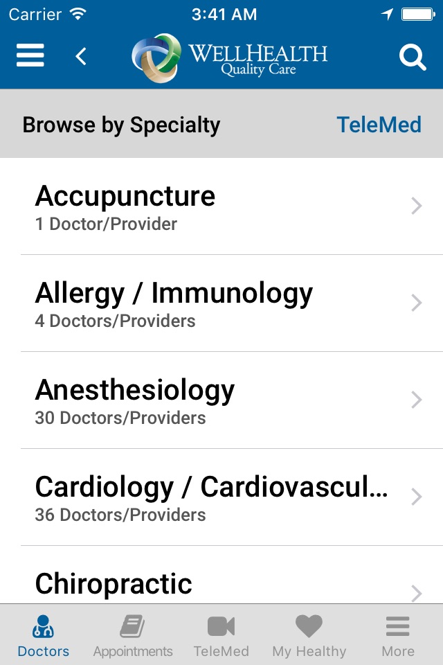 WellHealth Quality Care screenshot 2