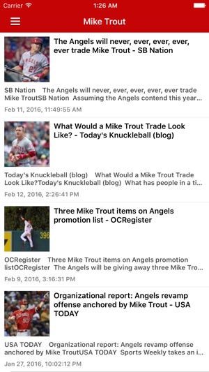 News Surge for Angels Baseball News Pro(圖5)-速報App