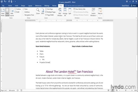 Teach Yourself Computer Skills - Microsoft Word 2016 Edition screenshot 4