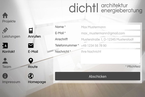 Dichtl Architektur screenshot 3