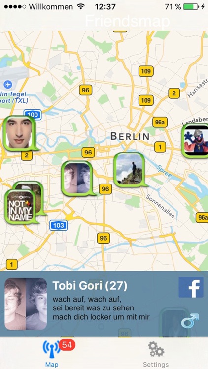 Friendsmap - find new friends in your location screenshot-3