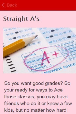 How To Get Straight A's screenshot 2
