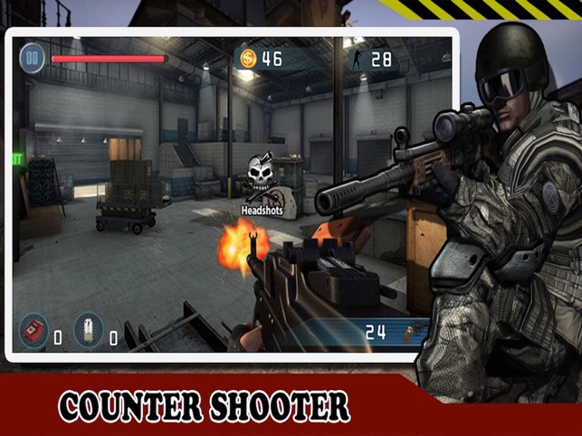 Sniper bắn War-Gun Shooting Battle: Một thành phố cổ điển Modern FPS game