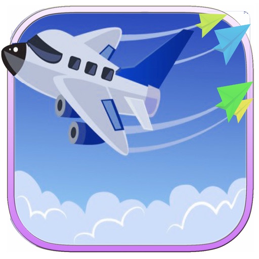 Fly Paper Plane Addictive Game Fun iOS App