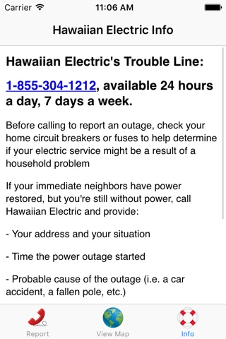 Hawaii Power Outage screenshot 3