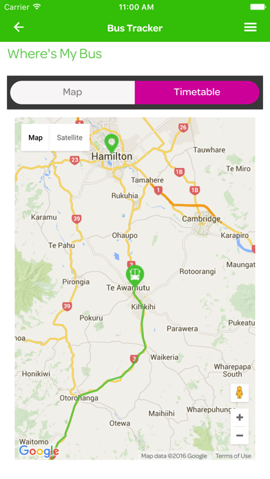 InterCity NZ Bus Tracker