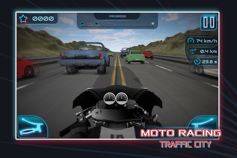 Moto Racing: Traffic City screenshot 3