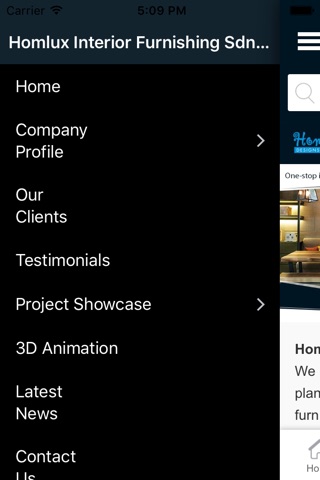 Homlux screenshot 2