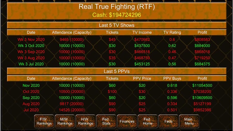 MMA Manager Game screenshot-3