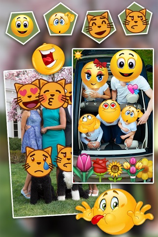 Emoji.s Photo Editor - Add Funny Cool Emoticon Sticker.s & Smiley Face.s to Your Picture screenshot 2