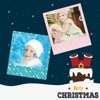 Christmas photo collage - bring Santa, snow, winter into photo & make own wallpaper