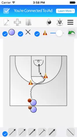 Game screenshot Basketball Chalk Free apk