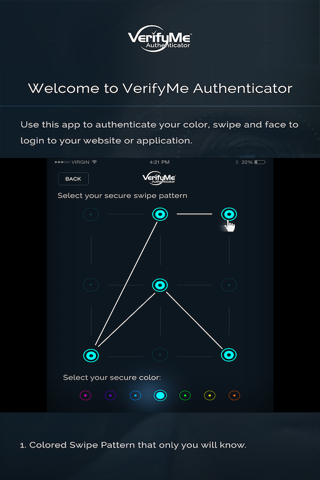 VerifyMe Authenticator screenshot 2
