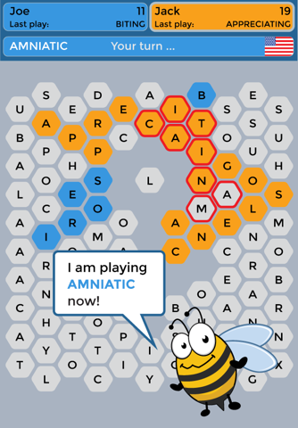 Wordy Bee - Find Words,Claim Tiles,Play Friends screenshot 4