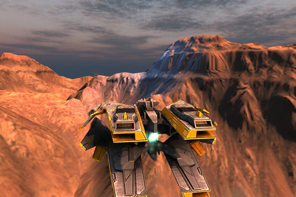 Hover Racing 3D - Adrenaline Space Hovercraft Dirt Drone Simulator screenshot 3