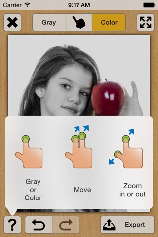Touch Color - Black and White with Partial Color Effect screenshot 4