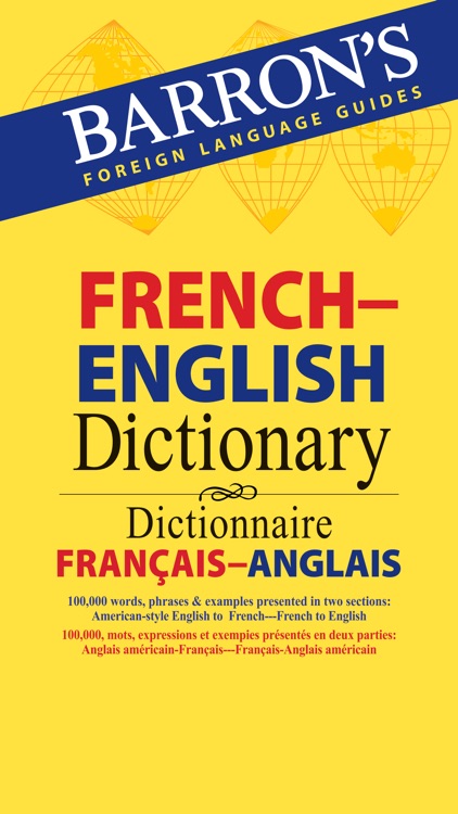 Barron’s French-English Bilingual Dictionary
