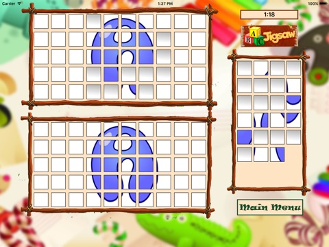 Alphabets Blocks Jigsaw Puzzle screenshot 2