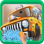 School Bus Wash Salon – Rusty  messy vehicle washing  cleaning game