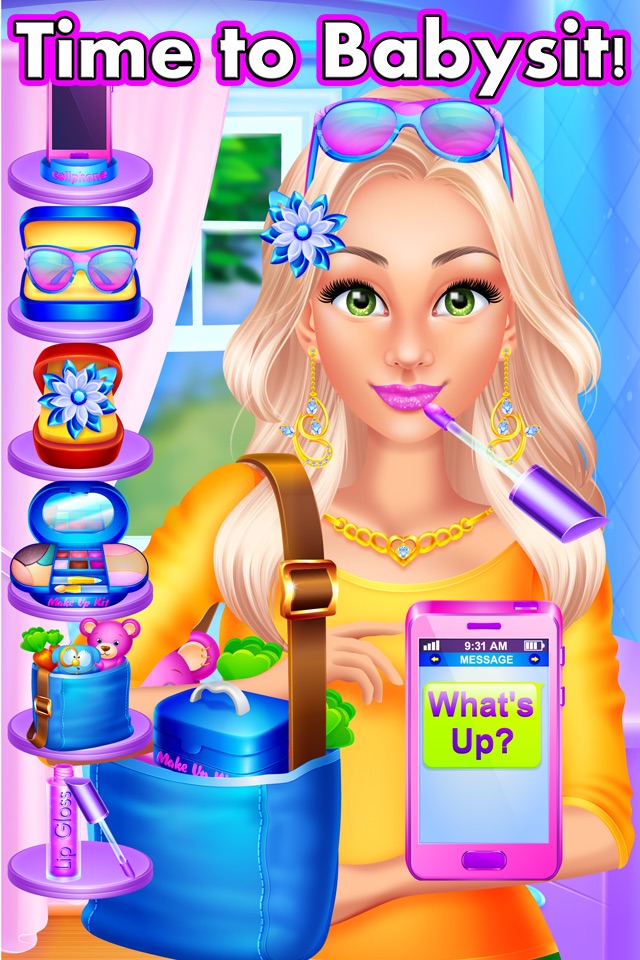 Babysitter Makeup Party Salon  - Baby Girl Games screenshot 3