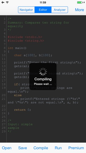 CppCode - offline C/C++ IDE & Compiler(圖2)-速報App