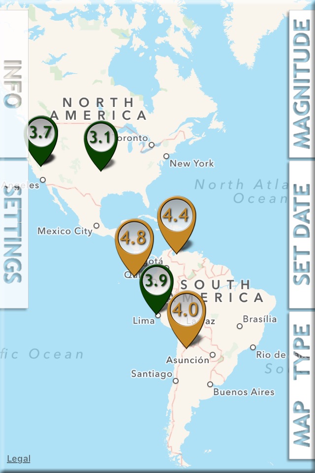 Earthquake PulseEarth - Maps & Information, Earthquakes history screenshot 3