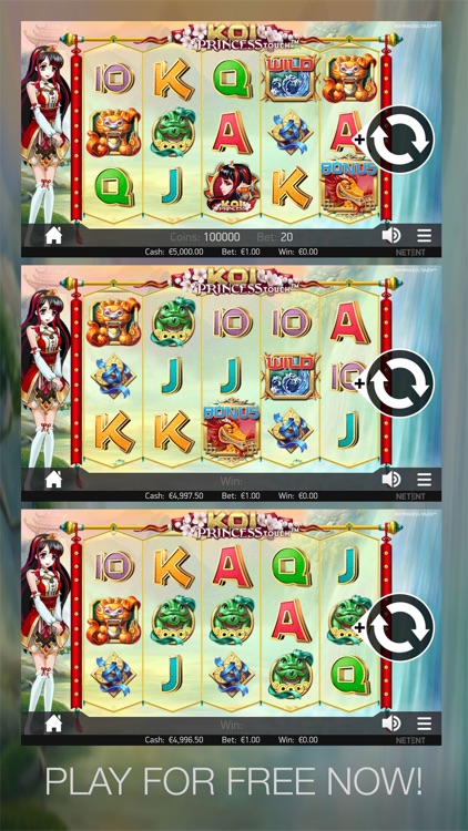 Koi Princess - Slot Machine