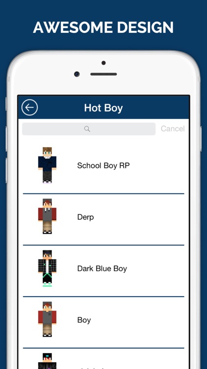 Boy Skins for 2016 - New skin collection for Minecraft screenshot-3