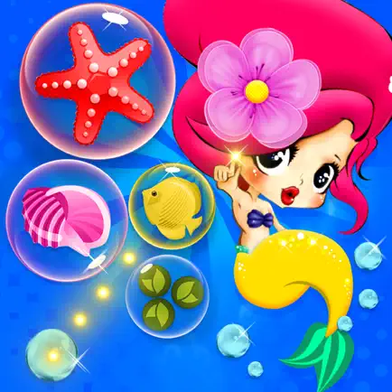 bubble shooter mermaid -   bubble game for kids Читы