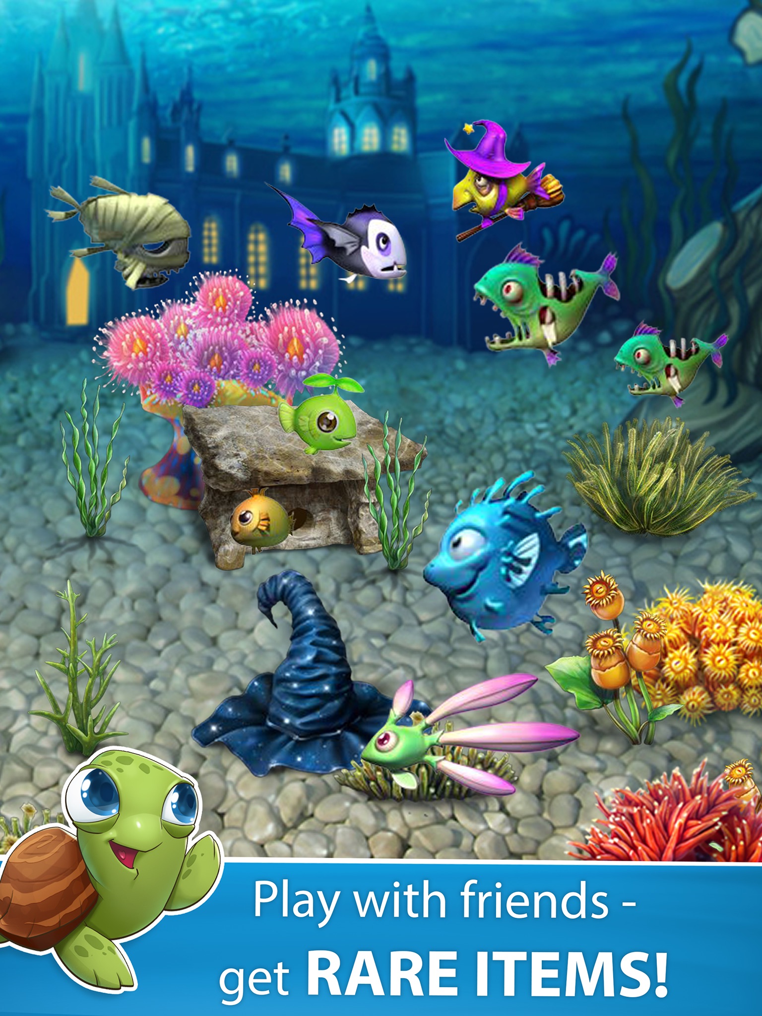 Fantastic Fishies HD - Your personal free aquarium right in your pocket screenshot 4