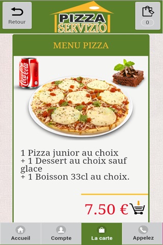 Pizza Servizio screenshot 4
