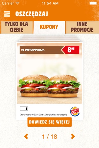 Burger King Polska screenshot 2