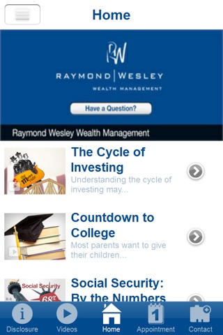 Raymond Wesley Wealth Management screenshot 2