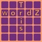 In WordZ Tris, players arrange falling letters by swiping left or right to create English words