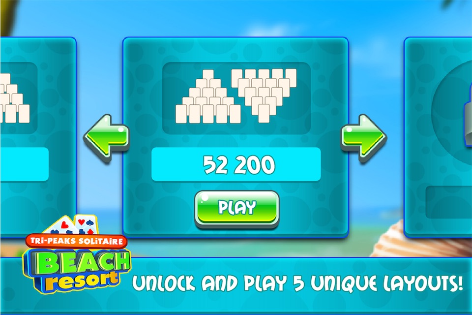 Tripeak Solitaire: Beach Resort - Card Game screenshot 2