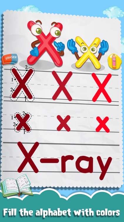 Kids Letters Tracing Worksheet screenshot-4