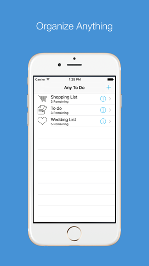 Any To Do : Daily & Weekly Planner , Smart Goals & Work  Pla(圖1)-速報App