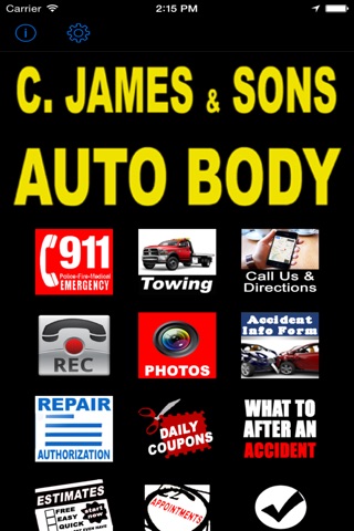 C James and Sons Auto Body screenshot 4