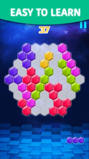 Hexagon Block - Tetra Puzzle Game Free