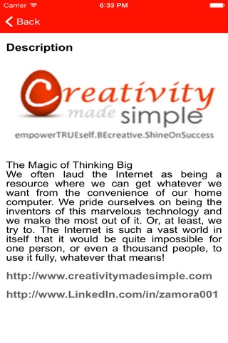 The Magic of Thinking Big ebook screenshot 2